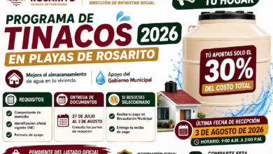Programa de Tinacos 2026 en Playas de Rosarito: requisitos, costo y qué pasa con las solicitudes de agosto
