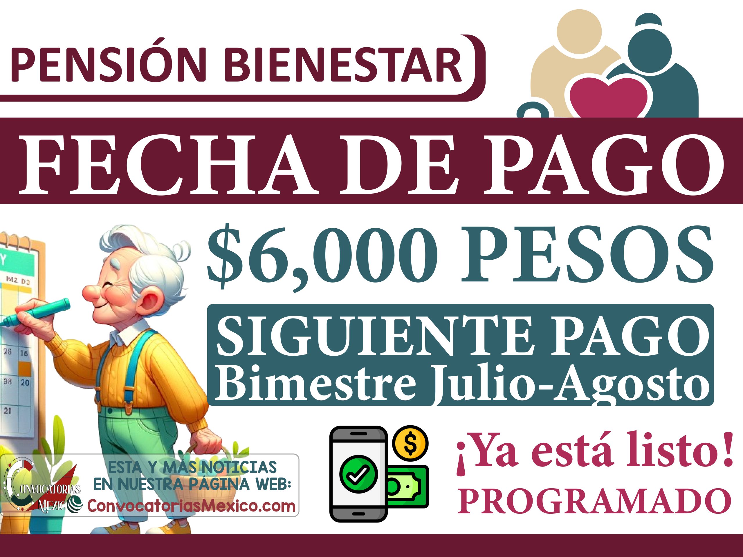 ¡En Marzo tocaba pago! ¿Cuándo recibirás el siguiente pago de la Pensión Bienestar?