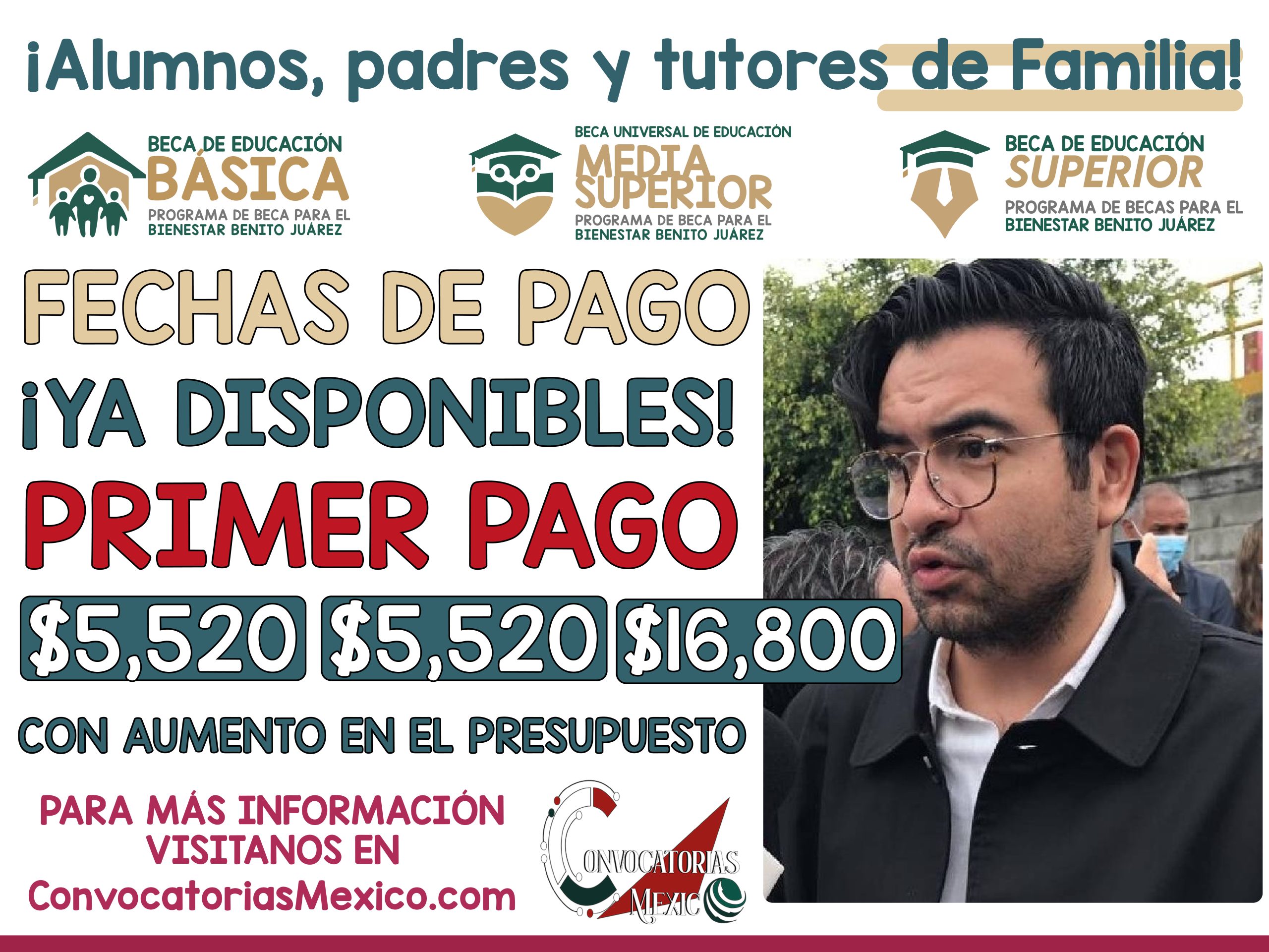 ¡Ya hay fechas de pago! Para alumnos beneficiarios de la Becas Benito Juárez 2024
