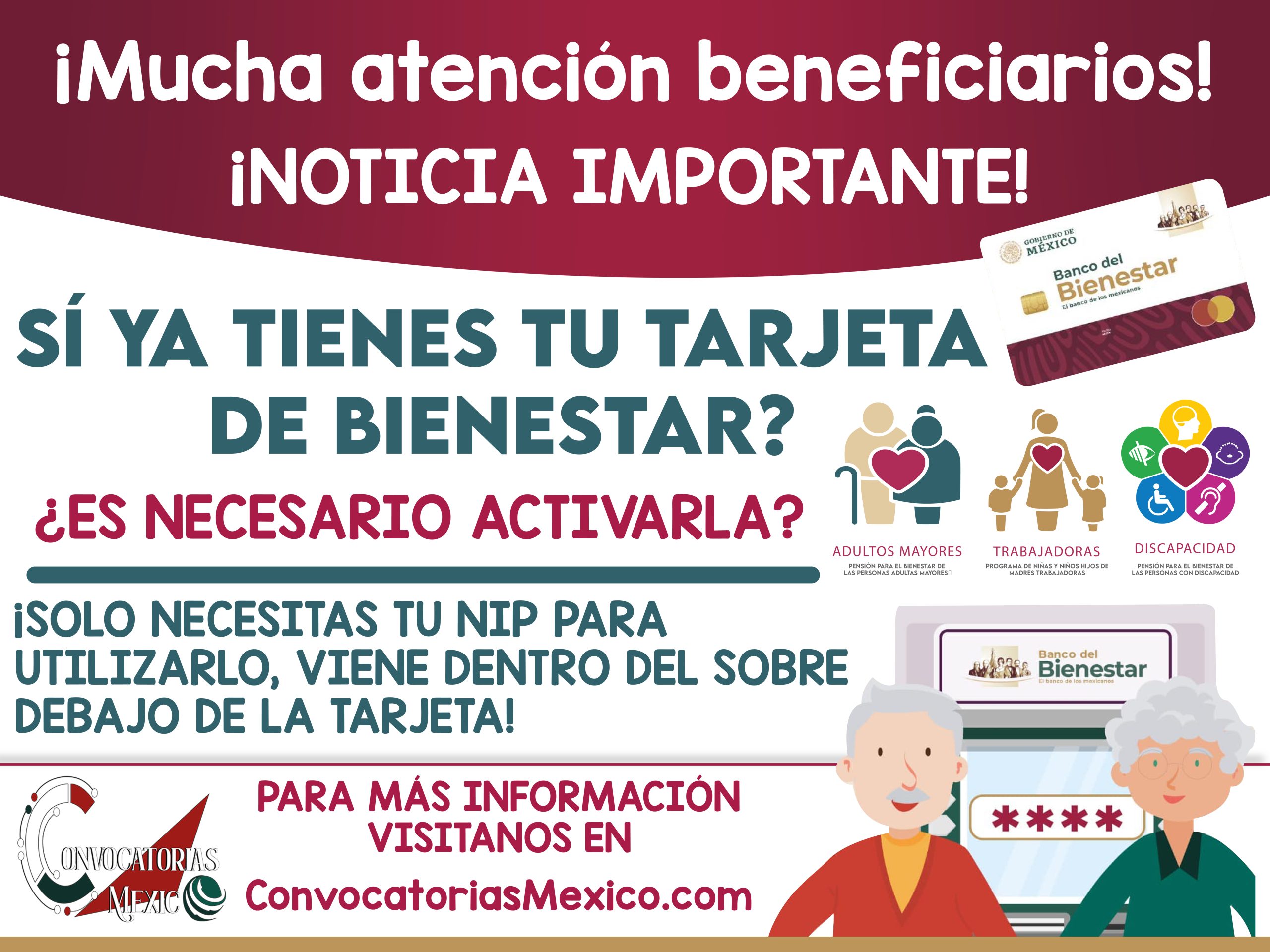 ¿Se debe activar la Tarjeta del Bienestar? Esto es lo que debes hacer para obtener tu LANA de la Pensión Bienestar