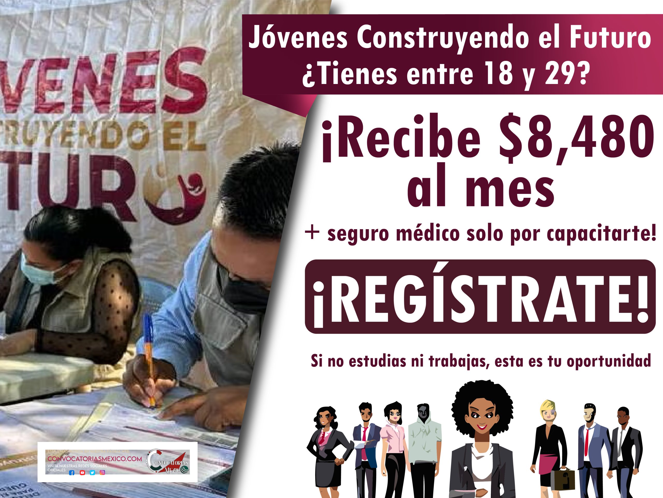 ¡Programa Disponible! $8,480 pesos mensuales + seguro de este Programa del Bienestar 2025