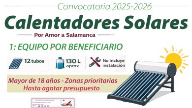 ¡Zonas prioritarias! Convocatoria Disponible para entregar Calentadores Solares