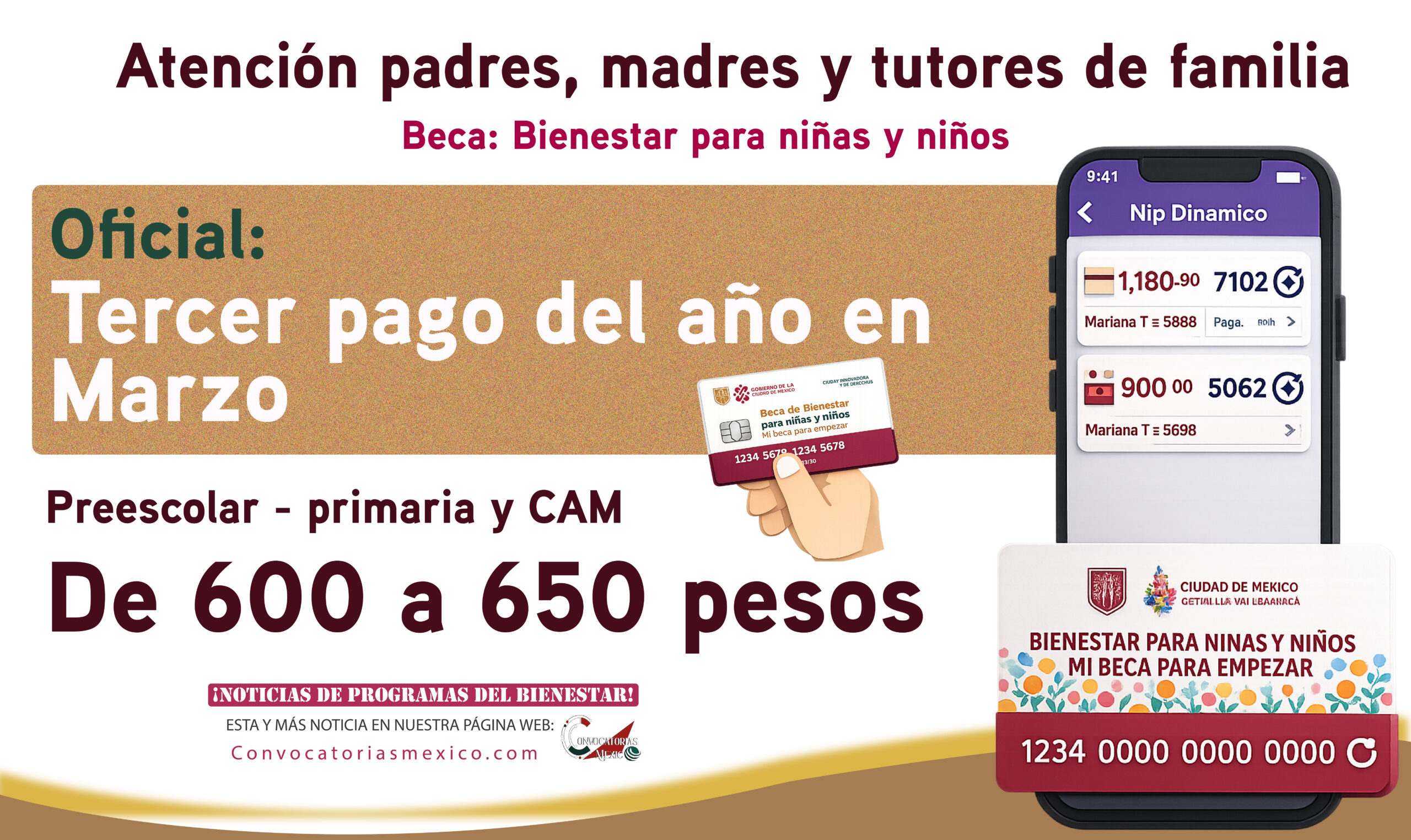 En marzo $600 a $650 pesos de la Beca Bienestar para Niñas y Niños 2026 11 Mesa de trabajo 4 378 scaled