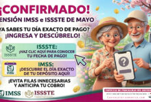 ¡Nueva fecha de pago! Adultos mayores beneficiarios de las Pensiónes de IMSS E ISSSTE 2026