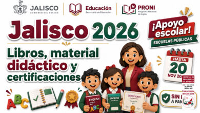 Jalisco 2026: Programa Nacional de Inglés entrega libros, material didáctico y certificaciones