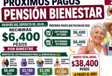 Próximos pagos de la Pensión Bienestar 2026: ¿Cuánto recibirán los adultos mayores después del depósito de julio?