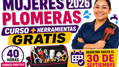 Mujeres Plomeras 2026: capacitación y herramientas gratuitas en el Estado de México