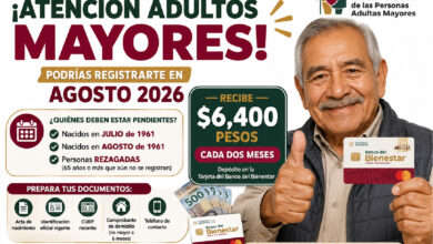 ¿Quiénes deben registrarse a la Pensión Bienestar en agosto de 2026? Estos adultos mayores deben preparar sus documentos