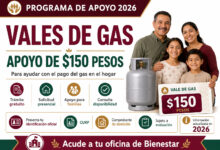 Vales de Gas en Baja California 2026: apoyo de $150 pesos para ayudar con el pago del gas