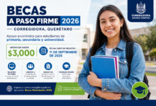 Becas A Paso Firme 2026 en Corregidora: apoyo de hasta $3,000, requisitos y fecha límite