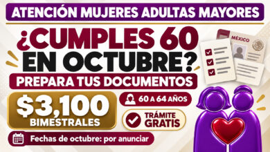 ¿Cumples 60 años en octubre? Prepara estos documentos para recibir $3,100 de Mujeres Bienestar