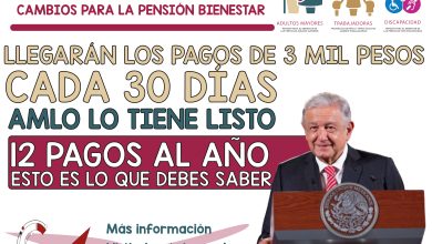 ¿Llegarán los Pagos Mensuales? Pago Mensual para los Adultos Mayores de la Pensión Bienestar en 2024