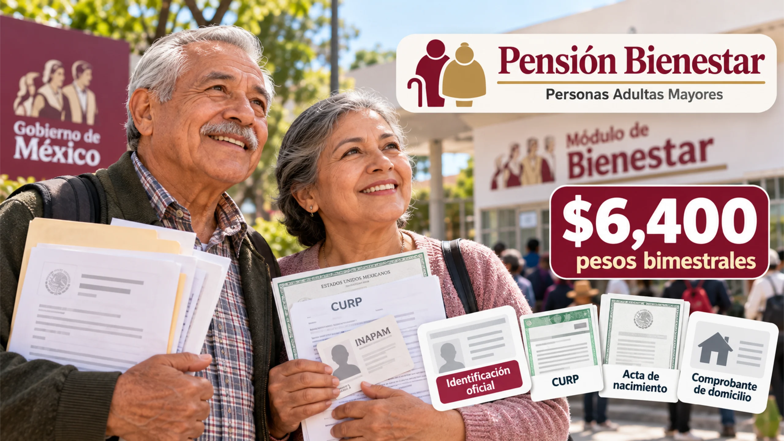 Próximo registro Pensión Bienestar: documentos que deben preparar quienes cumplen 65 años antes de terminar 2026
