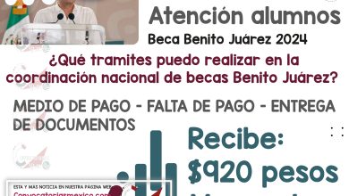 ¿Qué tramites puedo realizar en la coordinación nacional de becas Benito Juárez?