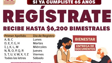 ¡De lunes a sábado! En Junio recibe $6,200 pesos con estos documenteos de la Pensión Bienestar 2025