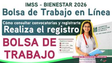 ¡DISPONIBLE! IMSS-Bienestar activa su Bolsa de Trabajo en línea