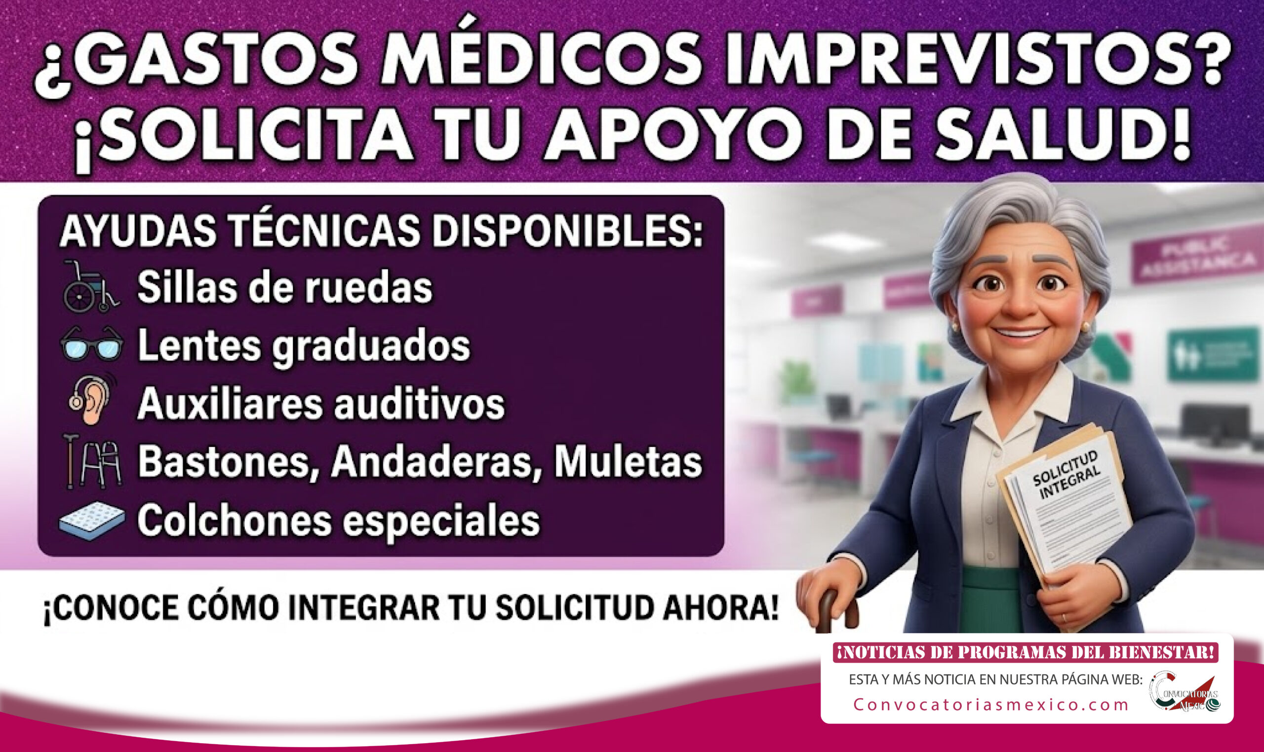El DIF estatal mantiene apoyo con sillas de ruedas, auxiliares auditivos, andaderas, bastones, muletas, colchones especiales y lentes graduados