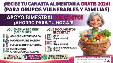 Canasta Alimentaria del Bienestar a Grupos Vulnerables: apoyo gratuito y bimestral en 2026
