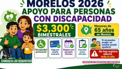 Morelos 2026: Programa para el Bienestar de las Personas con Discapacidad ofrece apoyo económico y social