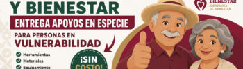 Campeche: Programa Desarrollo y Bienestar entrega apoyos en especie a personas en vulnerabilidad