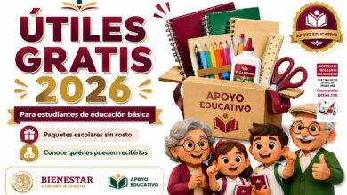 Oaxaca: Útiles para el Bienestar 2026 entregará útiles escolares a estudiantes de educación básica