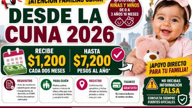 Desde la Cuna 2026: requisitos, registro y apoyo de $1,200 para niñas y niños en CDMX