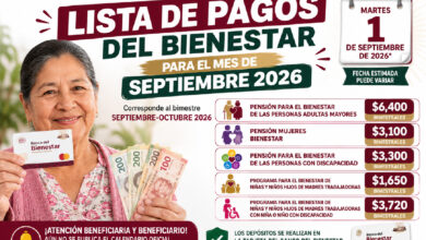 Pagos del Bienestar en septiembre 2026: lista de programas, montos y posible fecha de inicio de depósitos