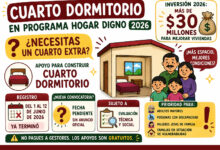 Cuarto dormitorio en 2026: quién puede solicitar el apoyo de León Hogar Digno y qué pasa si no te registraste en junio