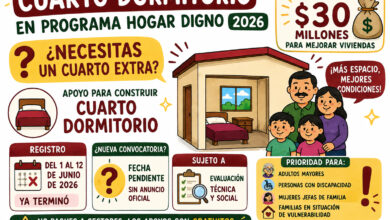 Cuarto dormitorio en 2026: quién puede solicitar el apoyo de León Hogar Digno y qué pasa si no te registraste en junio