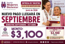 Pensión Mujeres Bienestar: entregan tarjetas y nuevo pago de $3,100 pesos llegará en septiembre