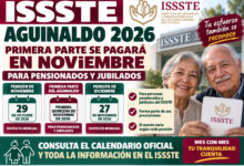 ISSSTE aguinaldo 2026: primera parte se pagará en noviembre; estos pensionados la reciben