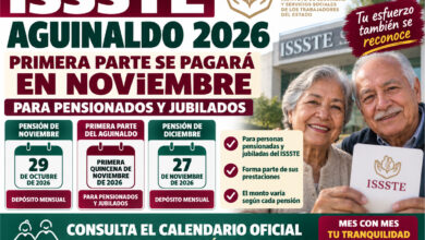 ISSSTE aguinaldo 2026: primera parte se pagará en noviembre; estos pensionados la reciben