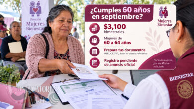 ¿Cumples 60 años en septiembre? Esto debes saber para solicitar Mujeres Bienestar y recibir $3,100