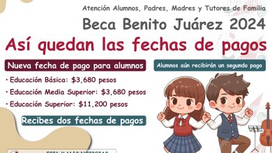 Así quedan las fechas de pagos para los alumnos de la Beca Benito Juárez 2024