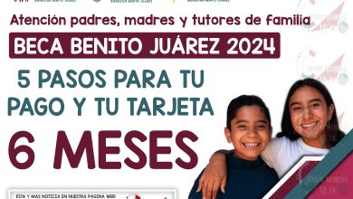 ¡Becarias y Becarios! 5 pasos para obtener tu tarjeta y tu pago de la Beca Benito Juárez 2024