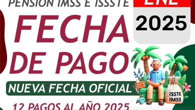 Próximo pago de la Pensión IMSS E ISSSTE 2025 12 PAGOS AL AÑO