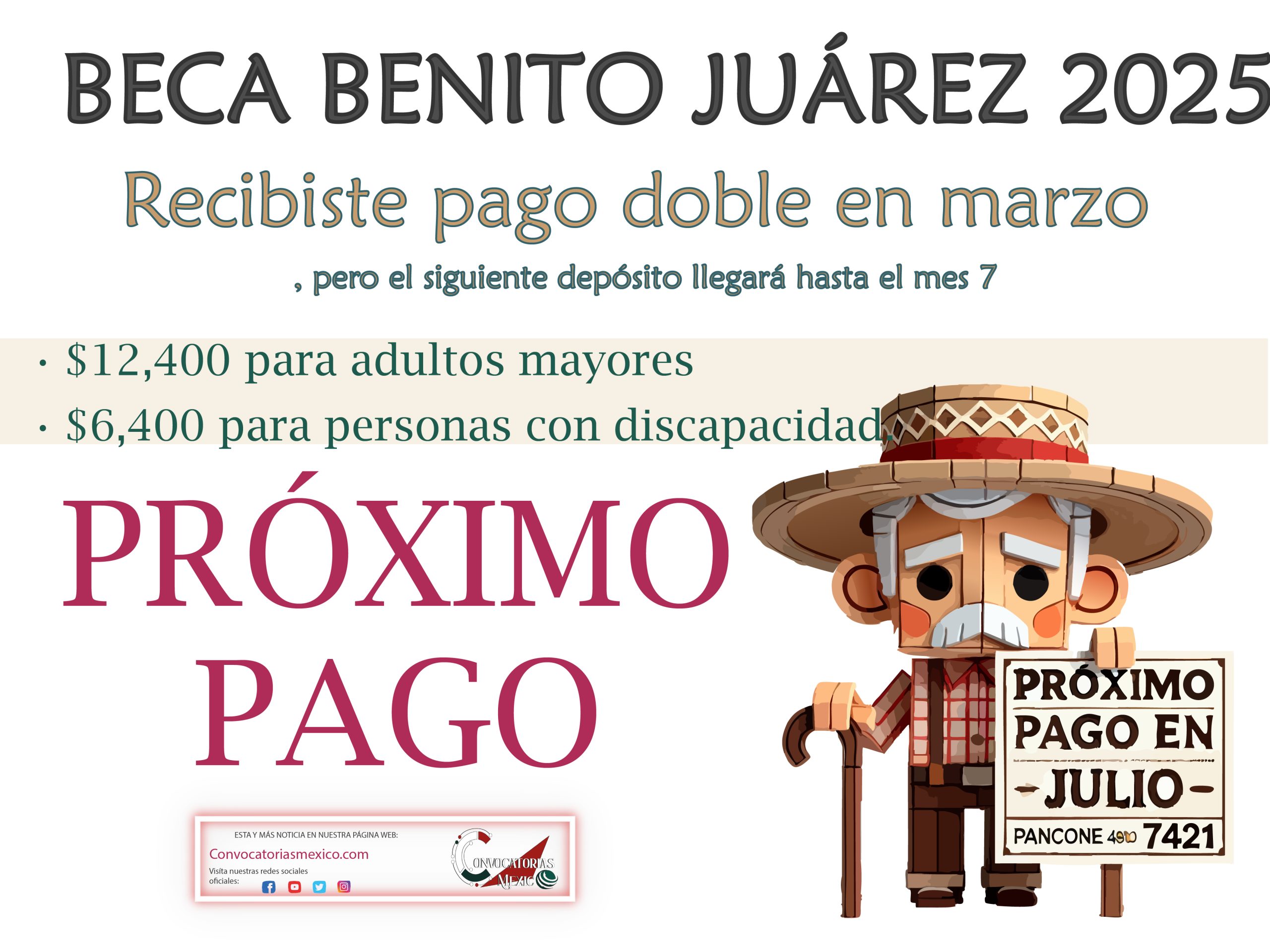 Próximo pago para estos adultos mayores se retrasa por este motivo - Pensión Bieenestar 2025