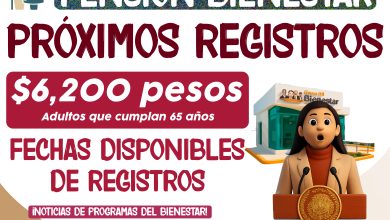 ¿Tienes 65 años o más? Recibe $6,200 pesos de la Pensión Bienestar 2025