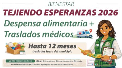 Despensas y tralados médicos nuevo programa social Tejiendo Esperanzas