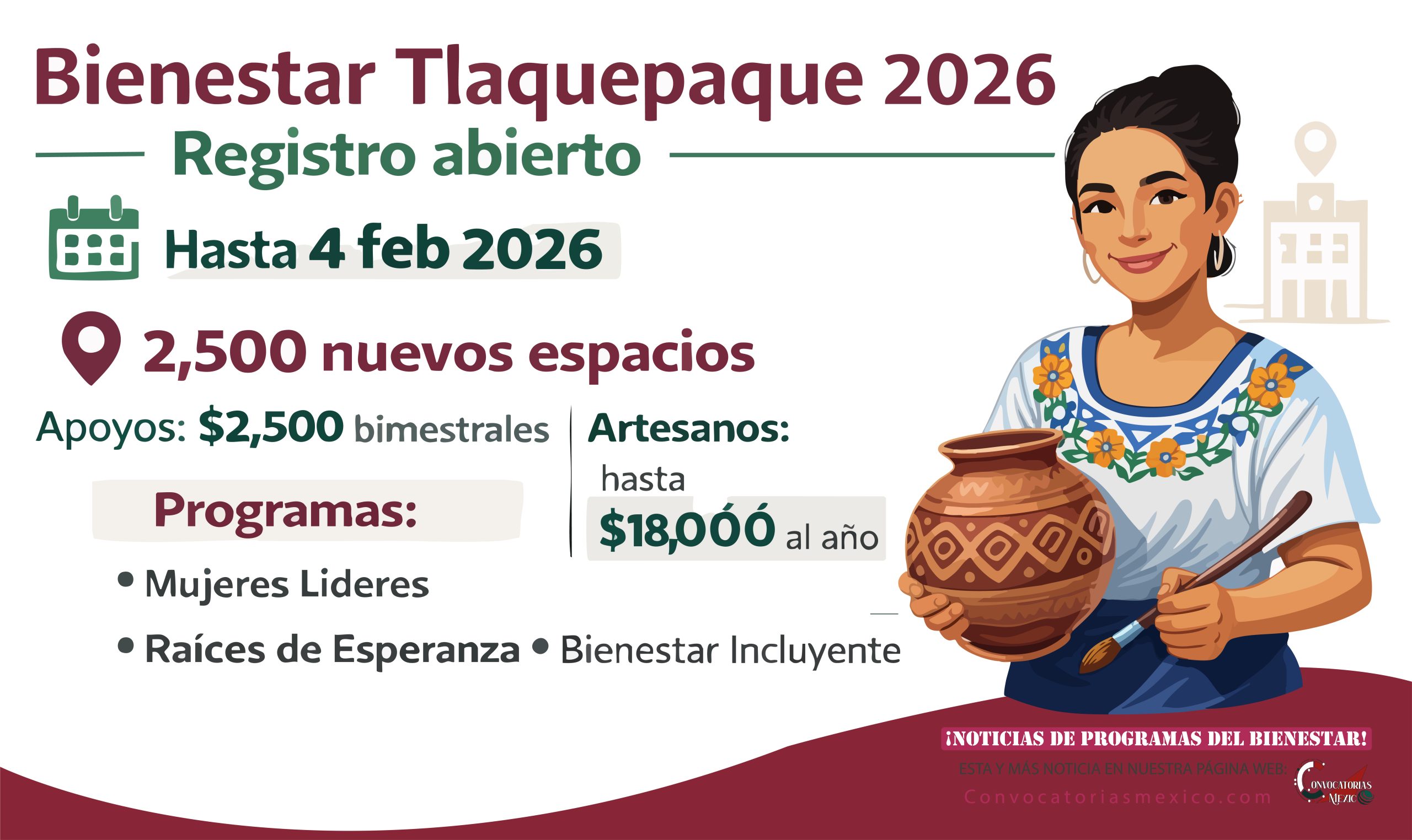 Apoyo económico, capacitación y más oportunidades de chamba: Tlaquepaque abre registro