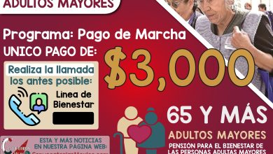 ¡Pago de 3 mil pesos! Apoyo para adultos mayores de la Pensión Bienestar 2024