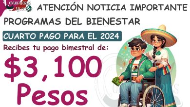 ¿Aún falta mucho para el pago? Pensión Bienestar para las personas con discapacidad