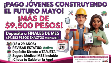 Pago de más de 9 mil pesos en mayo: estos beneficiarios cobran a finales del mes