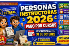 Quintana Roo abre apoyo para Personas Instructoras 2026: pago por cursos y capacitación