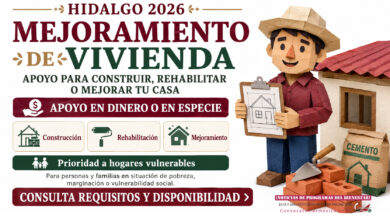 Mejoramiento de Vivienda Hidalgo 2026: apoyo para construir, rehabilitar o mejorar tu casa