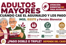 Adultos mayores: ¿cuándo cae el aguinaldo, la Pensión Bienestar y el pago mensual del IMSS e ISSSTE?