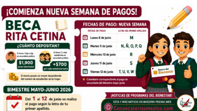 Comienza nueva semana de pagos para estudiantes de la Beca Rita Cetina: estas son las fechas restantes