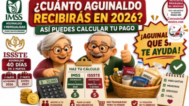 ¿Cuánto aguinaldo recibirás de la pensión IMSS e ISSSTE en 2026? Así puedes calcular tu pago
