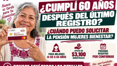 Cumplí 60 años después del último registro: ¿cuándo puedo solicitar la Pensión Mujeres Bienestar?