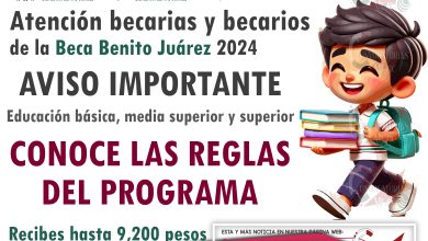 ❗🚫 ¡Puedes Perder el Apoyo! Conoce las Reglas de Operación 2024 de las Becas para el Bienestar Benito Juárez